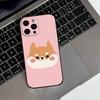 Милый корги Собака Чехол для телефона Для iPhone 17,16,15,14,13,12,11 Plus,Pro Max,XS,Мягкий силиконовый Черный чехол