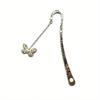 Beautiful Personalized Bookmark Luminous Butterfly Feather Star Moon Ancient Silver Glowing Alloy Bookmark Fluorescent Jewelry
