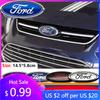 Новая наклейка на автомобиль 2026 Ford New 2025 Горячая 1 шт. 14,5 см Наклейка-эмблема на капот автомобиля логотип Для Ford Mondeo Explorer edge Focus f