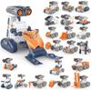 Нетоксичный 21/14/7 в 1 Научный Эксперимент Солнечный Робот Игрушка DIY Конструктор Питание Инструмент Образовательные Роботы Технологические Гаджеты Набор Для Ребенка