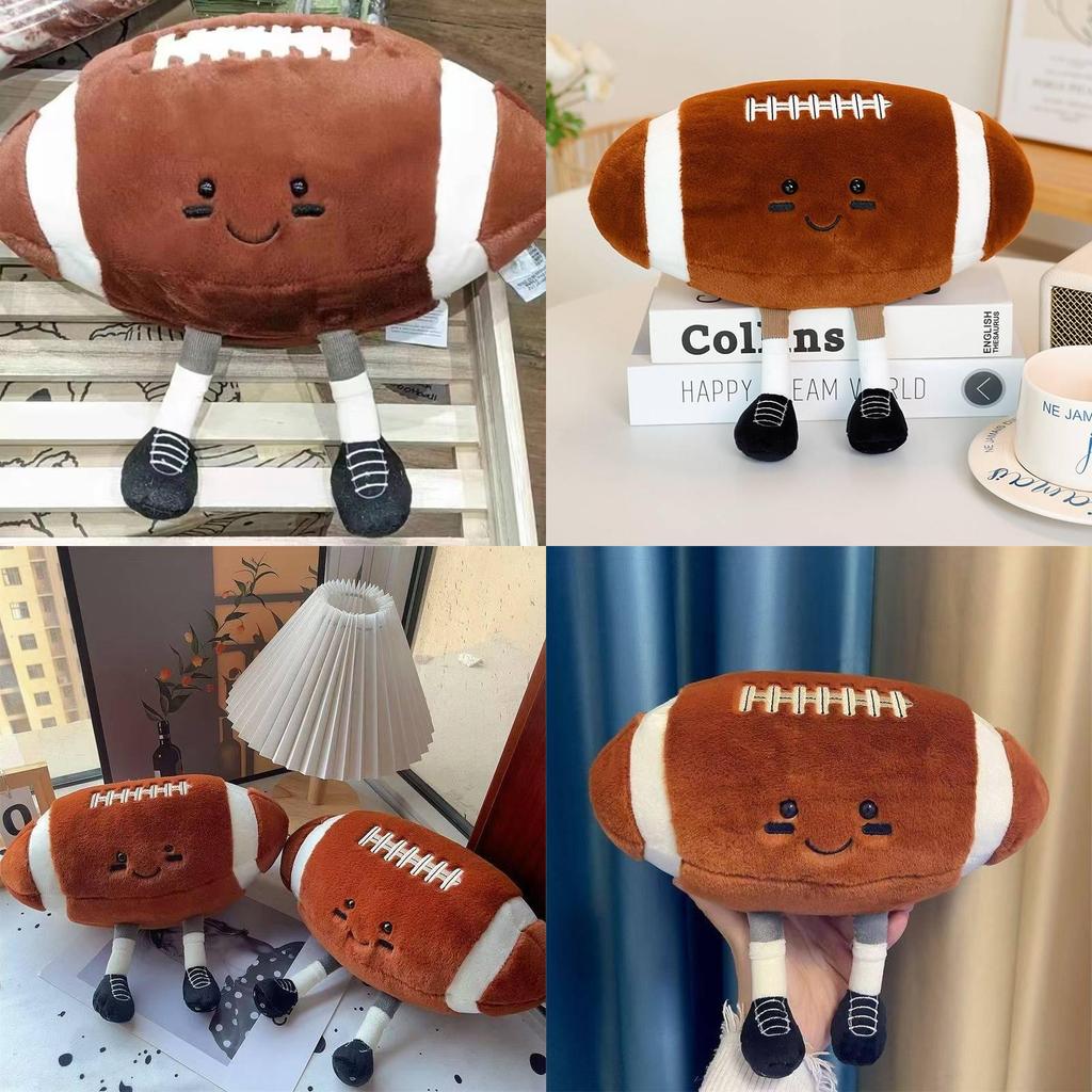 Плюшевая игрушка для регби Jc с ПП-хлопком, подходит для детских ежедневных подарков на день рождения