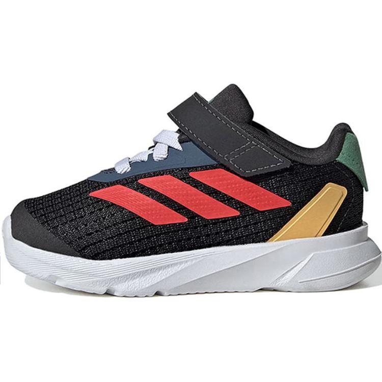 adidas Duramo Sl Удобные Нескользящие Износостойкие Низкие Детские Кроссовки Черные Для Младенцев и Малышей IF4046