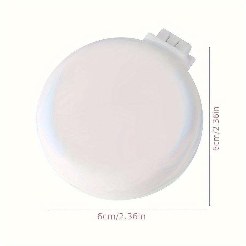 1PCS Small Comb With Folding Mirror Travel Portable Massage Folding Comb Women's Hair Brush Styling Tool