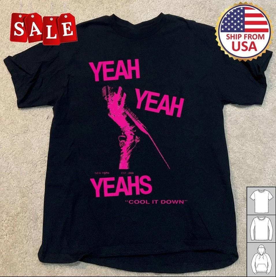 Новая футболка Yeah Yeah Yeahs Cool It Down Рождественский Подарок Унисекс S-5XL