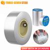 New Aluminum Foil Butyl Rubber Tape Super Strong Fiber Thicken Self Adhesive Seal Waterproof For Pool Roof Pipe Repair Stop Leak