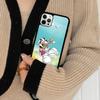 Мультяшный чехол D-Diddl для iPhone 17 16 15 14 13 Plus 12 11 Pro Max, задняя крышка из PC+TPU