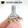 uxcell 20 Pack WH148 Potentiometer B10K Ohm Single Joint Variable Resistor 3 Terminals Linear Taper Rotary Audio Volume Control