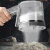 Ручное Полуавтоматическое Сито для Муки Ручной Фильтр для Муки Инструмент для Выпечки Сито для Глазури Кондитерская