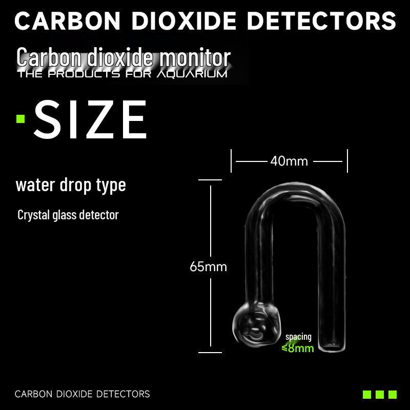 Монитор CO2 для аквариума с детектором из боросиликатного стекла