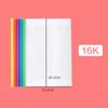 Book Cover with Rod Thickened Transparent Waterproof Reusable PP Material Paperback Book Protector