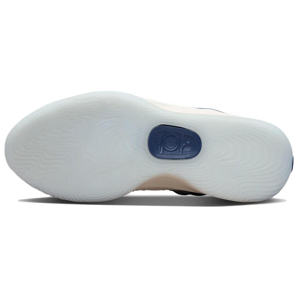 Nike KD 18 EP Универсальные Удобные Прочные Дышащие Низкие Баскетбольные Кроссовки Мужские кроссовки Синий Белый HV1991-401