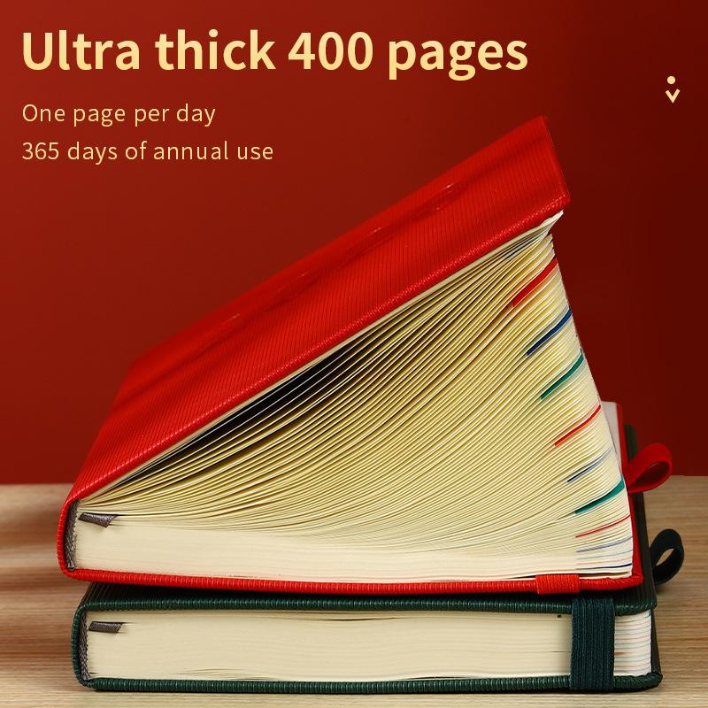 Ежедневник-планировщик на английском языке на 2026 год - Ежегодный календарь-блокнот