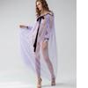 French Vintage Princess Sleepwear Women See Through Long Pajama Nightdress Fairy Ruffles Lace  Off The Shoulder Nightgowns