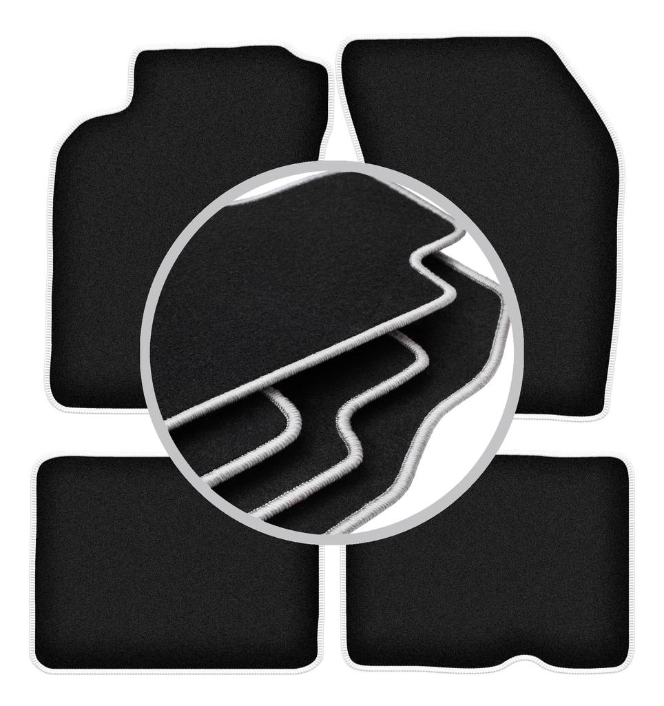 CARLUX-SILVER car mats for: Nissan Almera N15 hatchback, sedan (1995-2000)