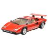 Tamiya Масштаб 124, специальный проектный продукт Lamborghini Countach LP500S (прозрачное покрытие красное тело) пластиковая модель 25419