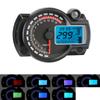 Motorcycle Speedometer Digital Odometer MAX 299KM/H Motorcycle Meter Moto Dashboard LCD Instrument Cluster Motorbike Accessories