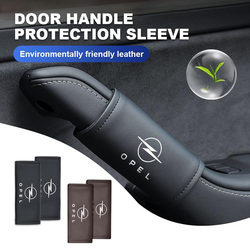 cztnuk1 For Opel Car Door Inner Handle Protector Armrest Handle Decor Cover Corsa Astra H G J Insignia Vectra Zafira Meriva