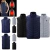 Comfortable Women Mens Electric Vest Heated Cloth Jacket Usb Powered Body Warmer