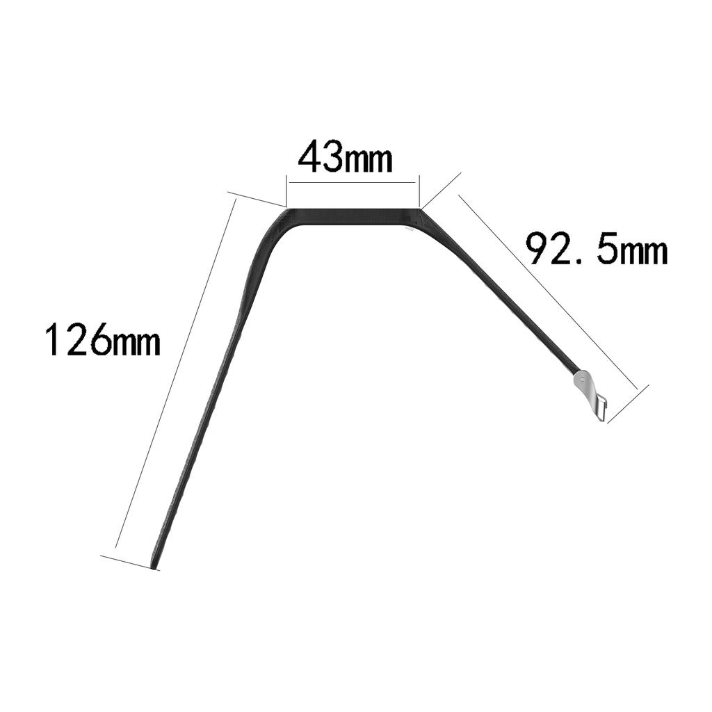 Replacement Silicone Watch Band Strap Wristband for TomTom Runner 2/3 Spark/3 Sport GPS Watch