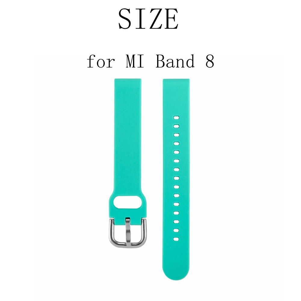Часы-браслет Смарт-браслет Новый силиконовый ремешок для Mi Band 8