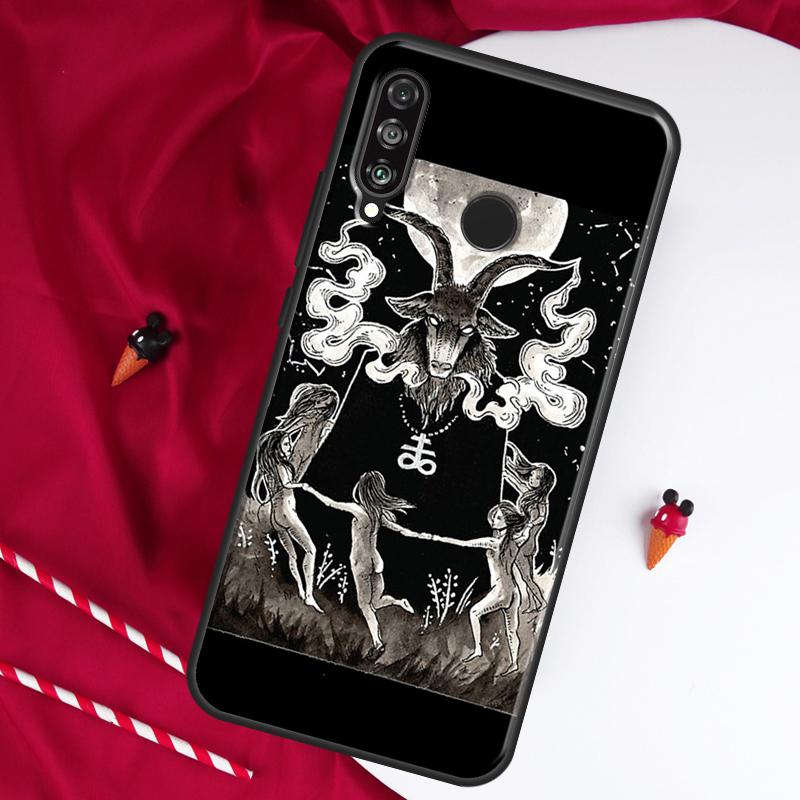 Круглый танец ведьм Для Huawei Nova Y61 Y70 Y90 Y60 Y72 Y91 12s 12i 11i 7i 8i 9 10 SE P60 Pro P30 P40 Lite Чехол