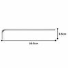 TONE Long hexagonal bar L-shaped wrench ALB-06 Width across flats 3/16 inch