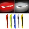 2pcs Anticollision Reflective Stickers Anti-Scratch Night Warning Sticker Rearview Mirror Stickers
