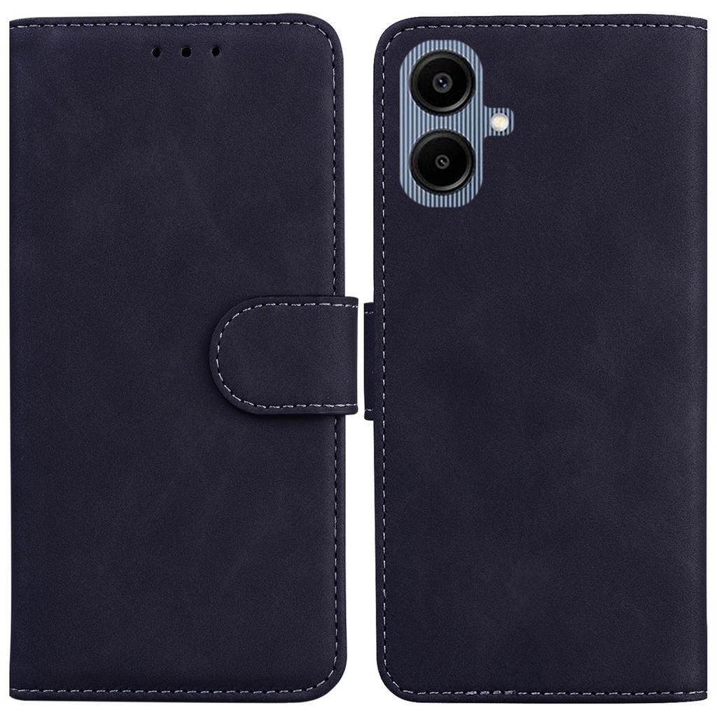 For Samsung Galaxy A07 5G Case Solid Color Leather Wallet Phone Cover