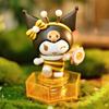 MINISO Sanrio Серия концертов пчел Блайнд бокс Декоративная аниме фигурка Игрушки Кукла Cinnamoroll Kuromi Подарок на день рождения