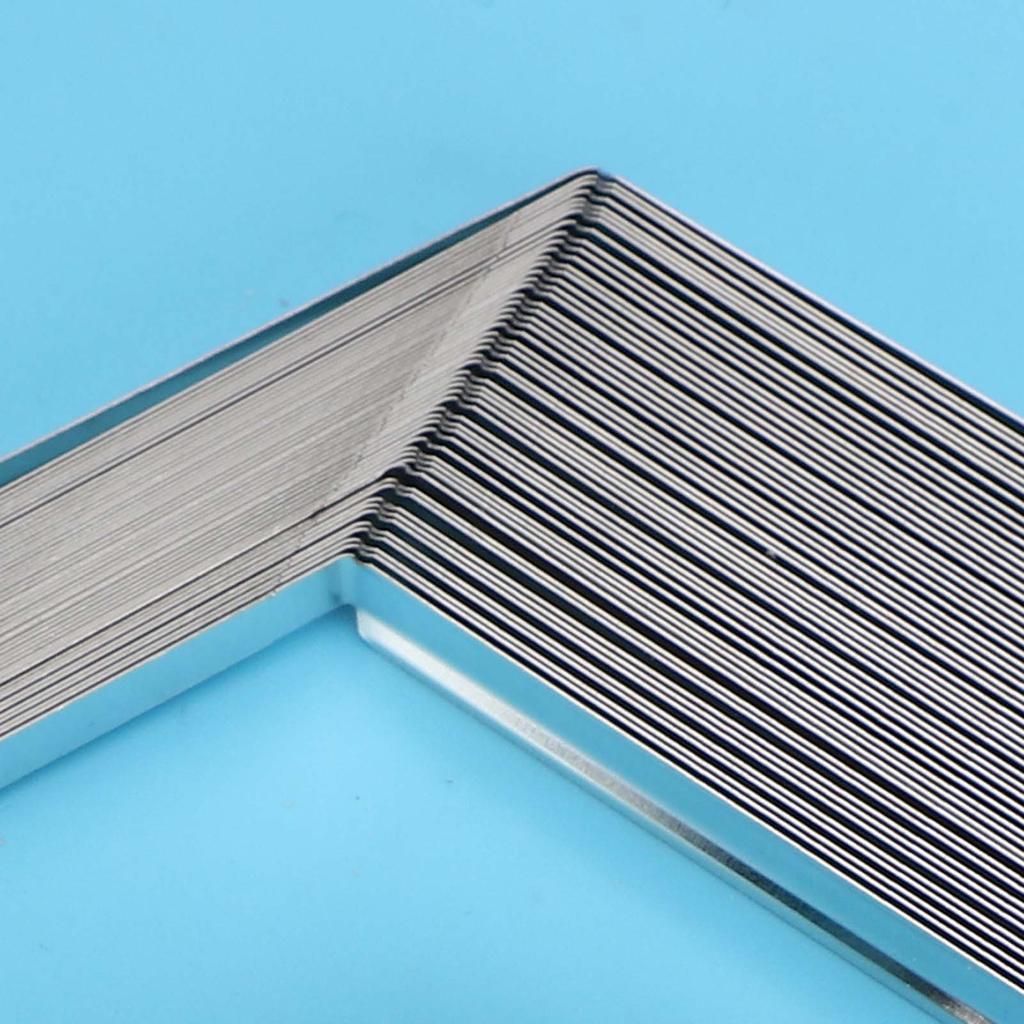 50pcs File Fasteners 2 Hole Iron Binder Clip Paper Prong Fastener Binding Clamp 80mm Hole Pitch for 350Sheets A4 Paper