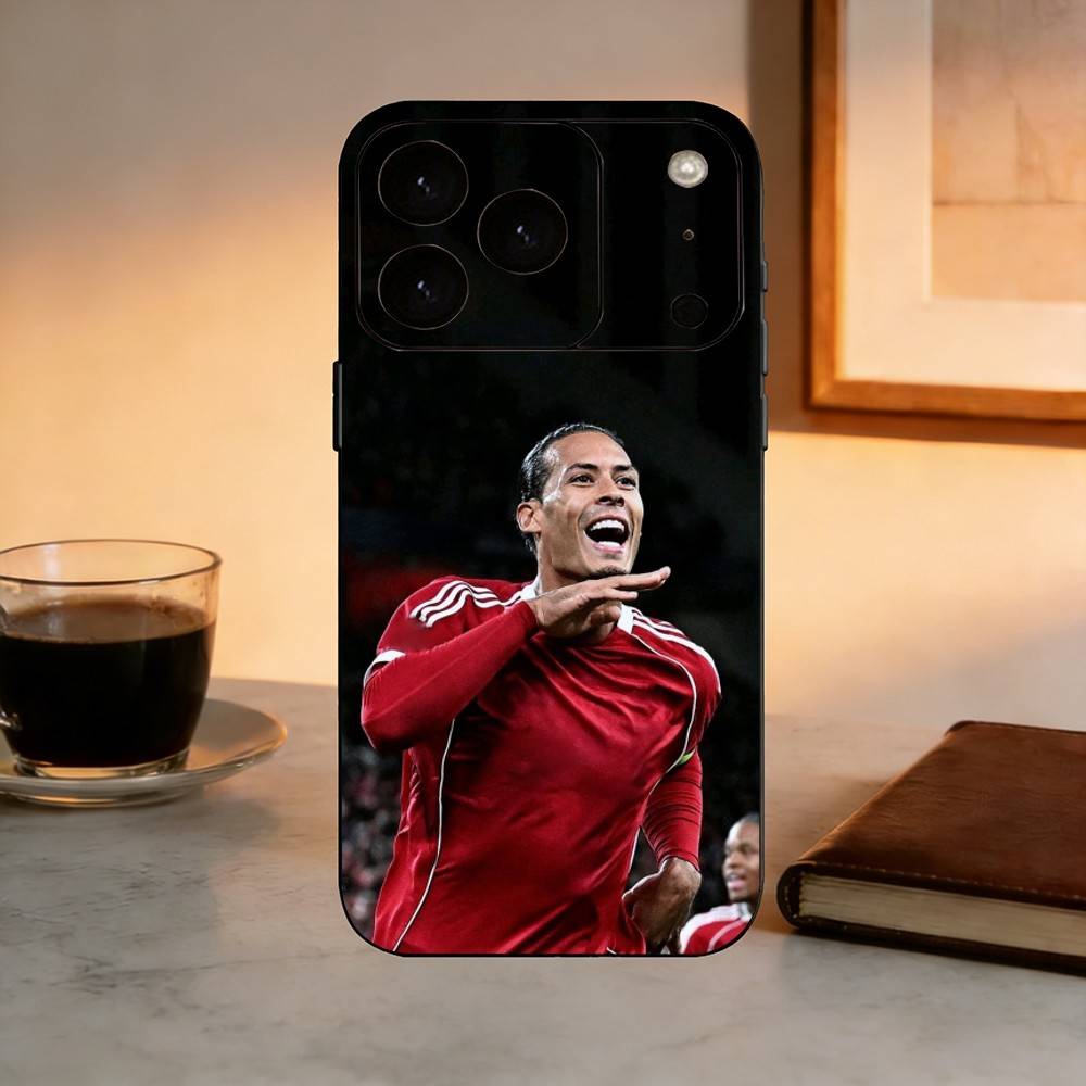V-Virgil van D-Dijk FOOTBALL 4 Phone Case Silicone Soft For IPhone 17 16 15 14 13 12 11 X XR Plus Pro Max Plus