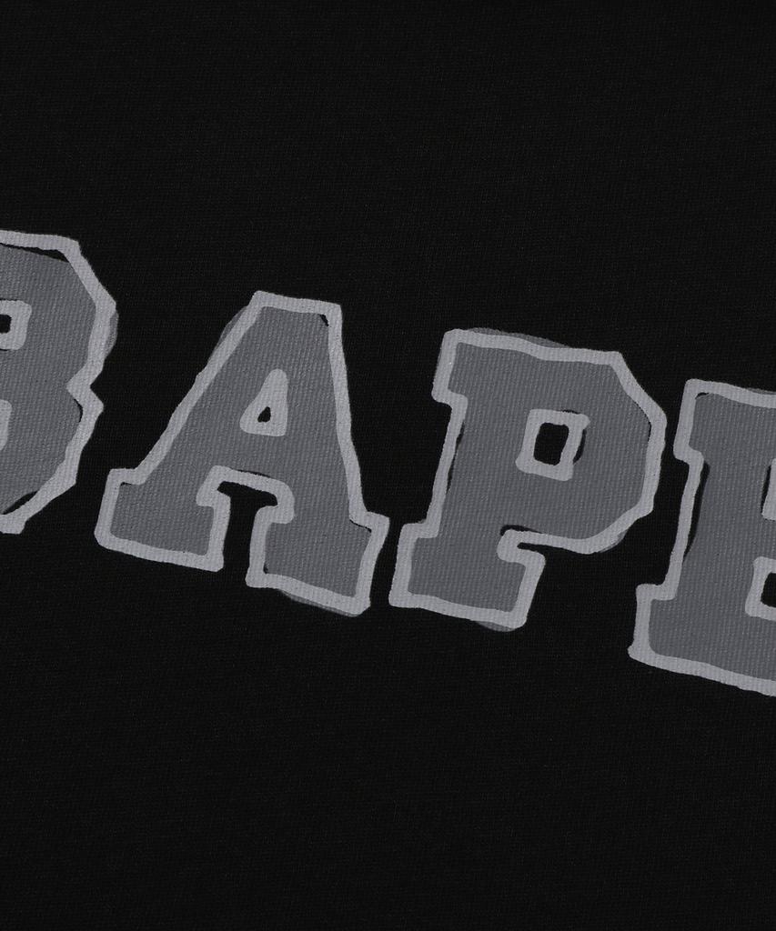 Футболка Beipeu с ручным рисунком логотипа Bape, свободного кроя (M) черный