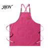 Multi Pocket Tool Apron Canvas Work with Multi-Pocket, Waterproof Oil-Proof Cross-Back Apron, Professional Nail Tech Adjustable Straps Protective for