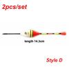 Fashion Fluctuate Slip Drift Tube Mix Size Floats Bobbers Fishing Lure Light Stick Floats Indicator
