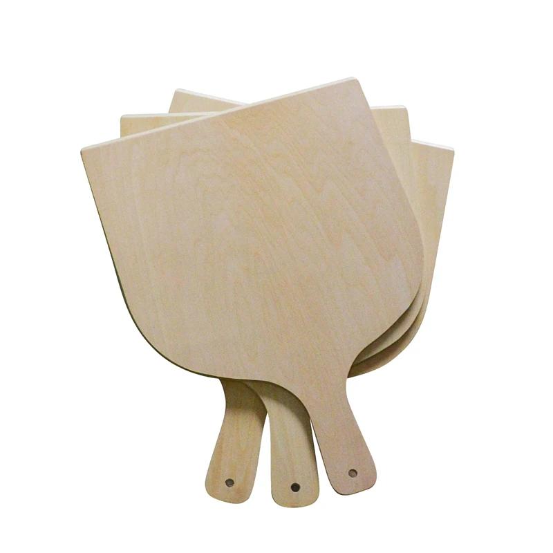 Wooden Pizza Peel Shovel with Wooden Handle Cheese Cutter Peels Lifter Tool Pizza Shovel Cake Shovel Baking Tools Pizza Pan