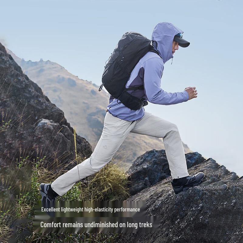 PELLIOT Мужские легкие походные брюки softshell для активного отдыха