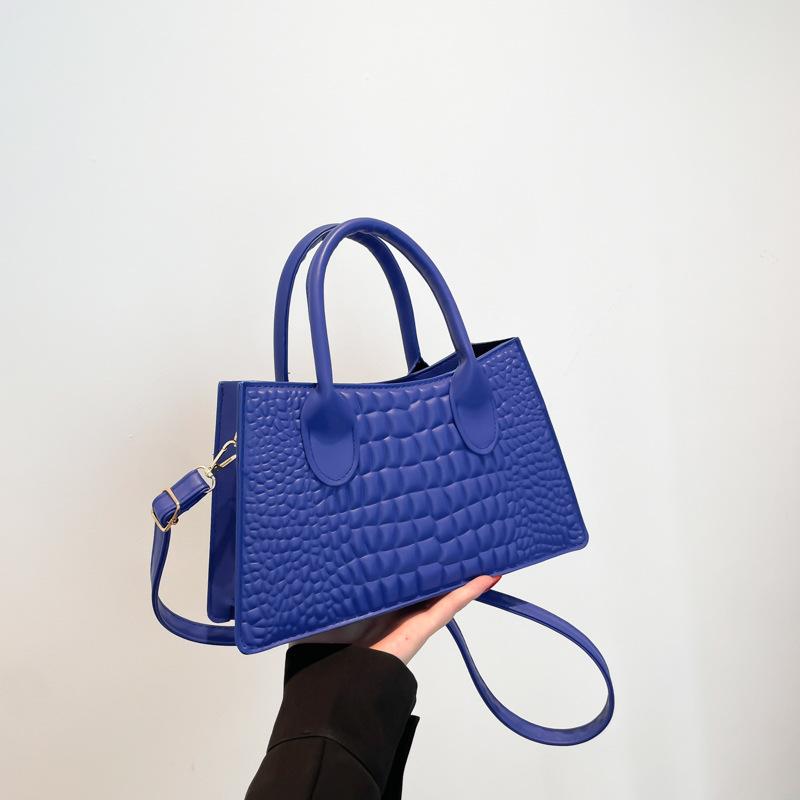 Текстура ретро-дизайн крокодиловый узор сумка модный темперамент простая сумка через плечо маленькая квадратная сумка