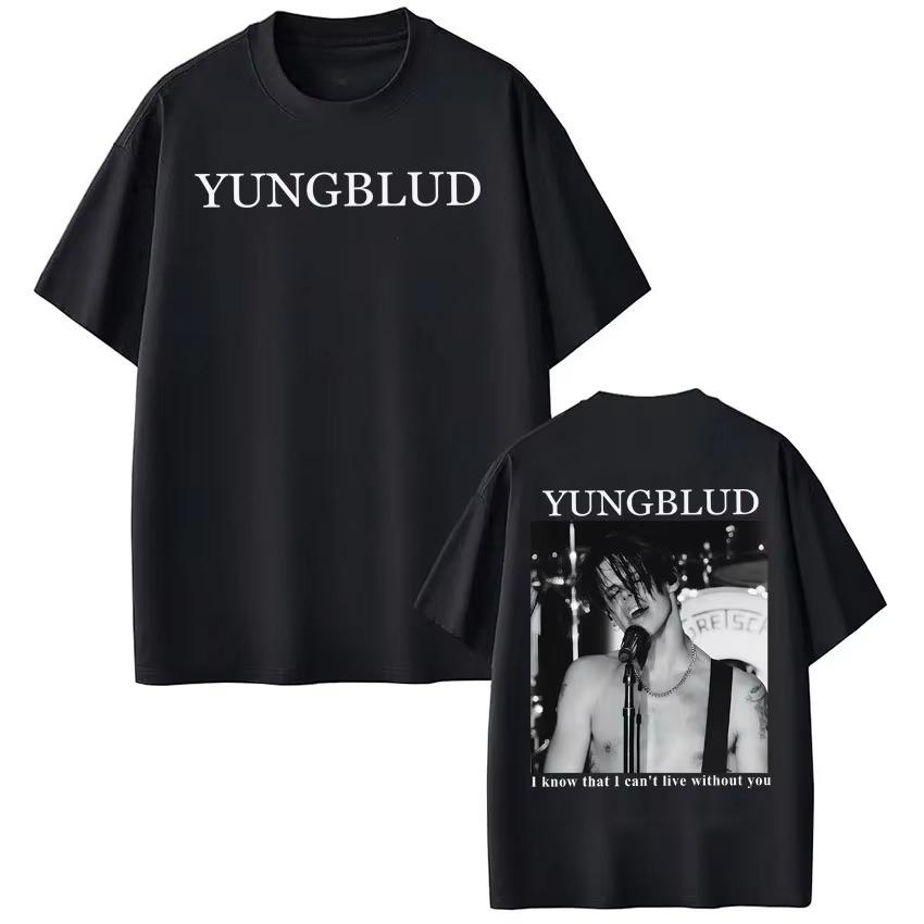 Yungblud IDOLS Album Tour 2026 Tees Men Women Casual Hip Hop Streetwear Short Sleeve Tshirts pure Cotton Vintage Streetwear