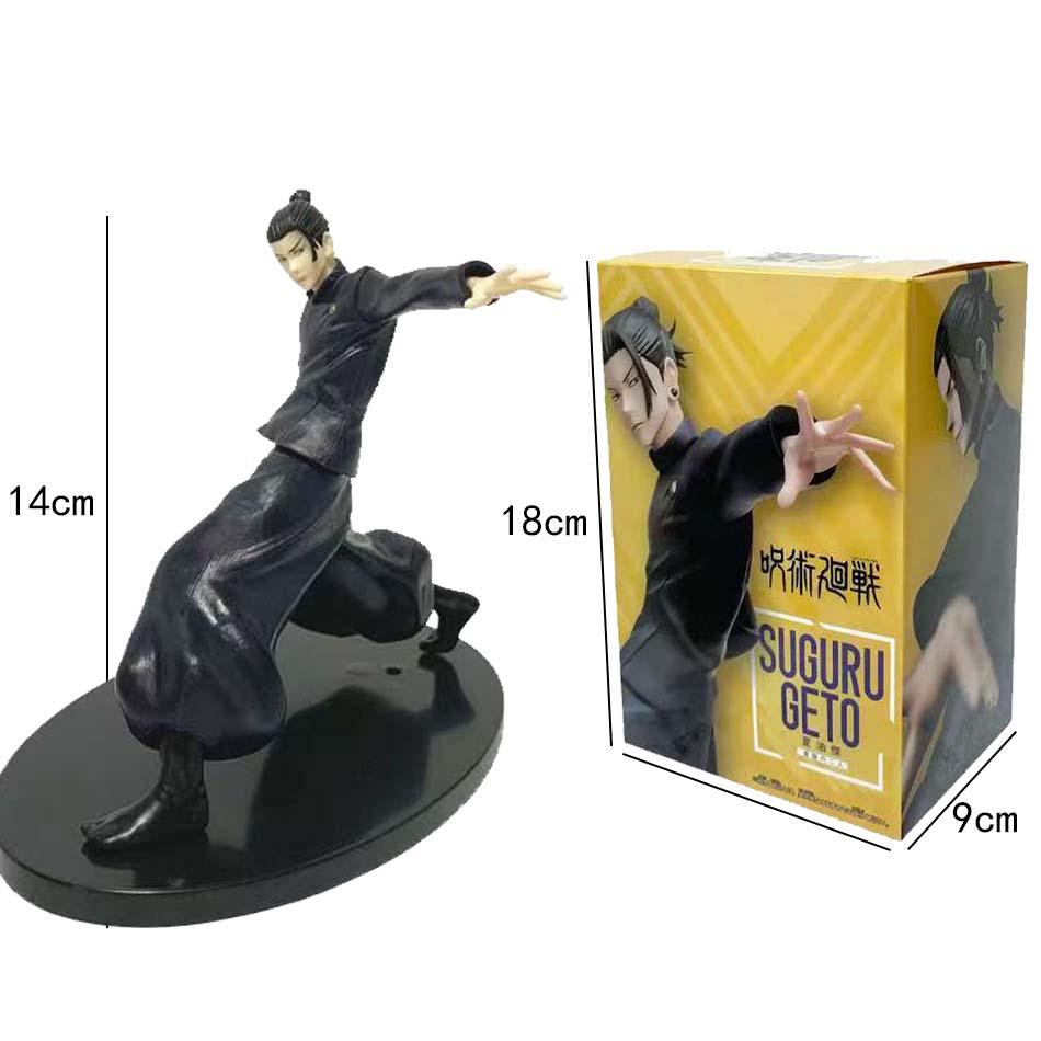 14,5 см Аниме Фигурка Jujutsu Kaisen Стопор для лапши Сатору Годжо Фигурка Действия Гэто Сугуру ПВХ Модель Коллекционная для Взрослых Игрушки