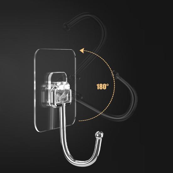 20 шт. Настенные крючки Вешалки для полотенец Сильные несущие водонепроницаемые