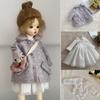 Шерстяное пальто ручной работы, модные свитера принцессы, футболки, штаны для кукол 1/6 BJD 30 см