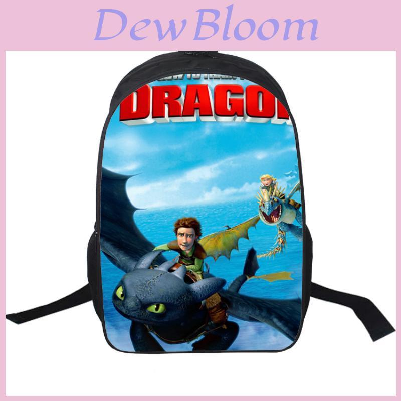 Versatile How To Train Your Dragon School Bag For Men With Classic Appeal