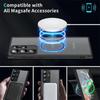 Magnetic Lens Protector Matte Translucent Case  For Samsung Galaxy S26 S25 S24 S23 FE A16 A17 A26 A36 A56 Wireless Charger Cover