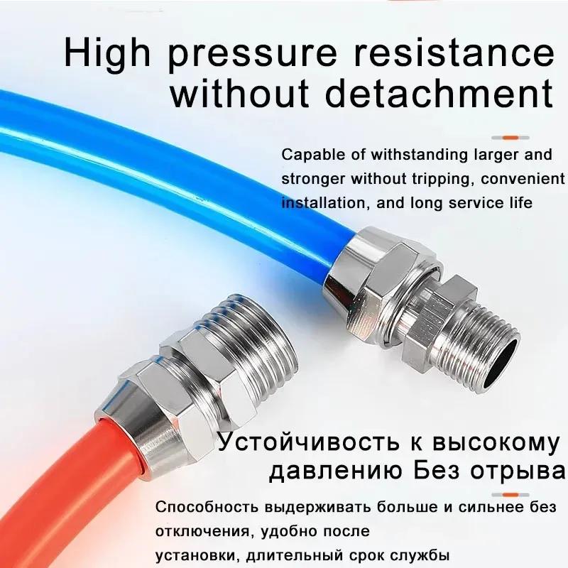 10/50/200PCS Metric Air Fitting Pneumatic Fittings pc4-M5 M6 M8 M10 M12 Thread Quick Connector For Hose Tube Connectors