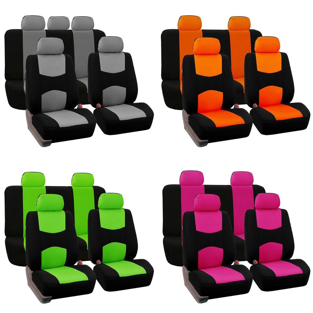 Роскошные универсальные чехлы на сиденья для седана, грузовика, минивэна, удобные и стильные, 12 цветов