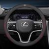 2026 Hot Interior Stickers 38cm Diameter Leather Car Steering Wheel Cover For Lexus RX330 IS250 Ct200h ES300h LS Non-slip Steeri