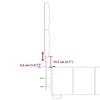 Box Spring Bed with Mattress Light Grey 80 x 200 cm Fabric