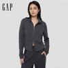 GAP Women's Air Sandwich Logo Stand-Collar Jacket