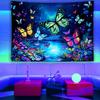 VIKAMA Dream Butterfly Forest Tapestry Living Room Bedroom Feature Wall Romantic Bohemian Ambiance Waterproof Machine Washable