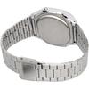 Casio Винтажная серия A168WA-8AY Цифровые часы Серебристый Светло-бежевый Унисекс Дети